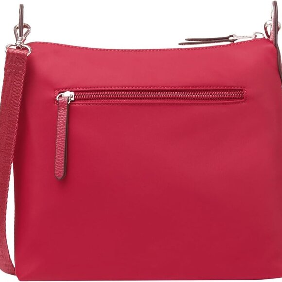 Stylish Nelly Crossbody Handbag with Zipper & Adjustable Strap - Red Elegance - Picture 3 of 5